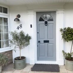 Brooklyn Outdoor & Bathroom Dome Wall Light - 8 Inch - Pewter & Copper -Lumi Home Shop BR IP65 DWL8 CP CH INDUSTVILLE B2C OUTDOOR renovate48 2020