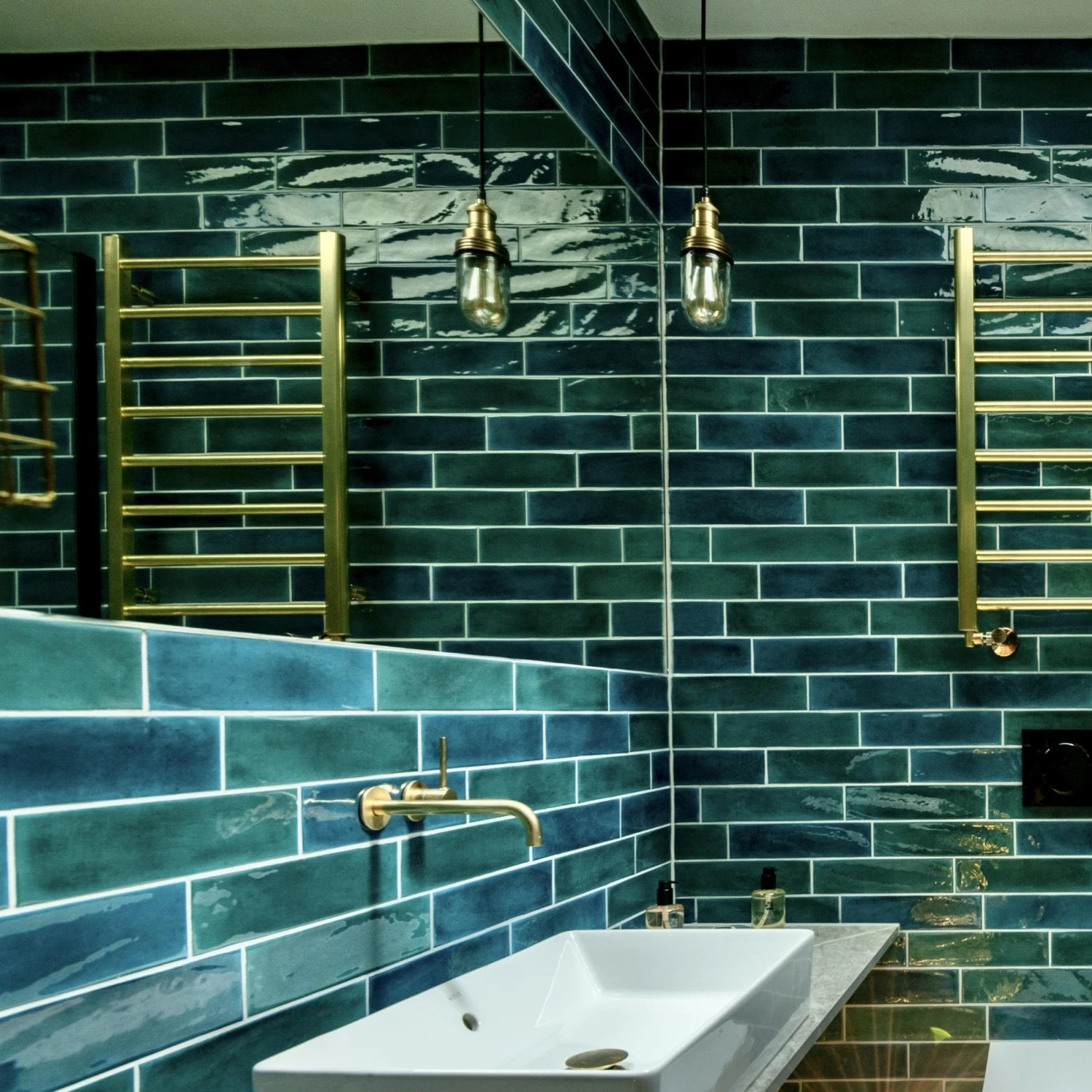 Brooklyn Outdoor & Bathroom Pendant - Brass 8 Brooklyn Outdoor & Bathroom Pendant - Brass - Image 6