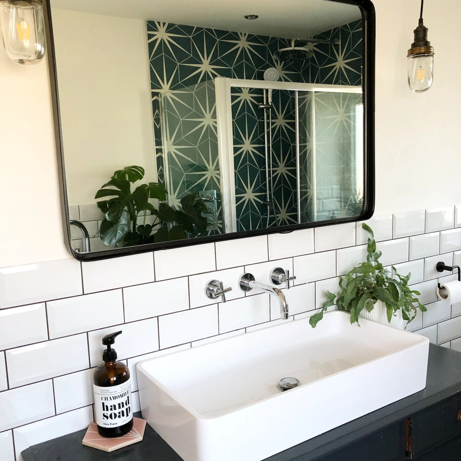 Brooklyn Outdoor & Bathroom Pendant - Pewter 8 Brooklyn Outdoor & Bathroom Pendant - Pewter - Image 6