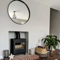 Brooklyn Tinted Glass Schoolhouse Flush Mount - 10 Inch - Smoke Grey 9 Brooklyn Tinted Glass Schoolhouse Flush Mount - 10 Inch - Smoke Grey -Lumi Home Shop BR TGL SHFM10 SG BH INDUSTVILLE B2C LIVINGROOM inside home at no 3 1