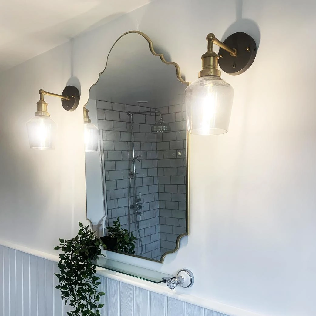 Brooklyn Tinted Glass Schoolhouse Wall Light - 5.5 Inch - Smoke Grey 13 Brooklyn Tinted Glass Schoolhouse Wall Light - 5.5 Inch - Smoke Grey - Image 11