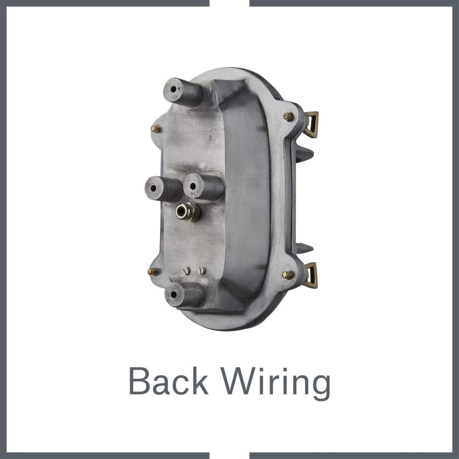 Bulkhead Outdoor & Bathroom Oval Light - 6 Inch - Gunmetal 5 Bulkhead Outdoor & Bathroom Oval Light - 6 Inch - Gunmetal - Image 3