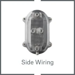 Bulkhead Outdoor & Bathroom Oval Light - 6 Inch - Gunmetal 11 Bulkhead Outdoor & Bathroom Oval Light - 6 Inch - Gunmetal -Lumi Home Shop Bulkhead oval Side