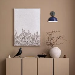 Chelsea Dome Wall Light - 8 Inch - Dark Blue -Lumi Home Shop CH DWL8 DB PH INDUSTVILLE B2C LIVING ROOM AdobeStock 2