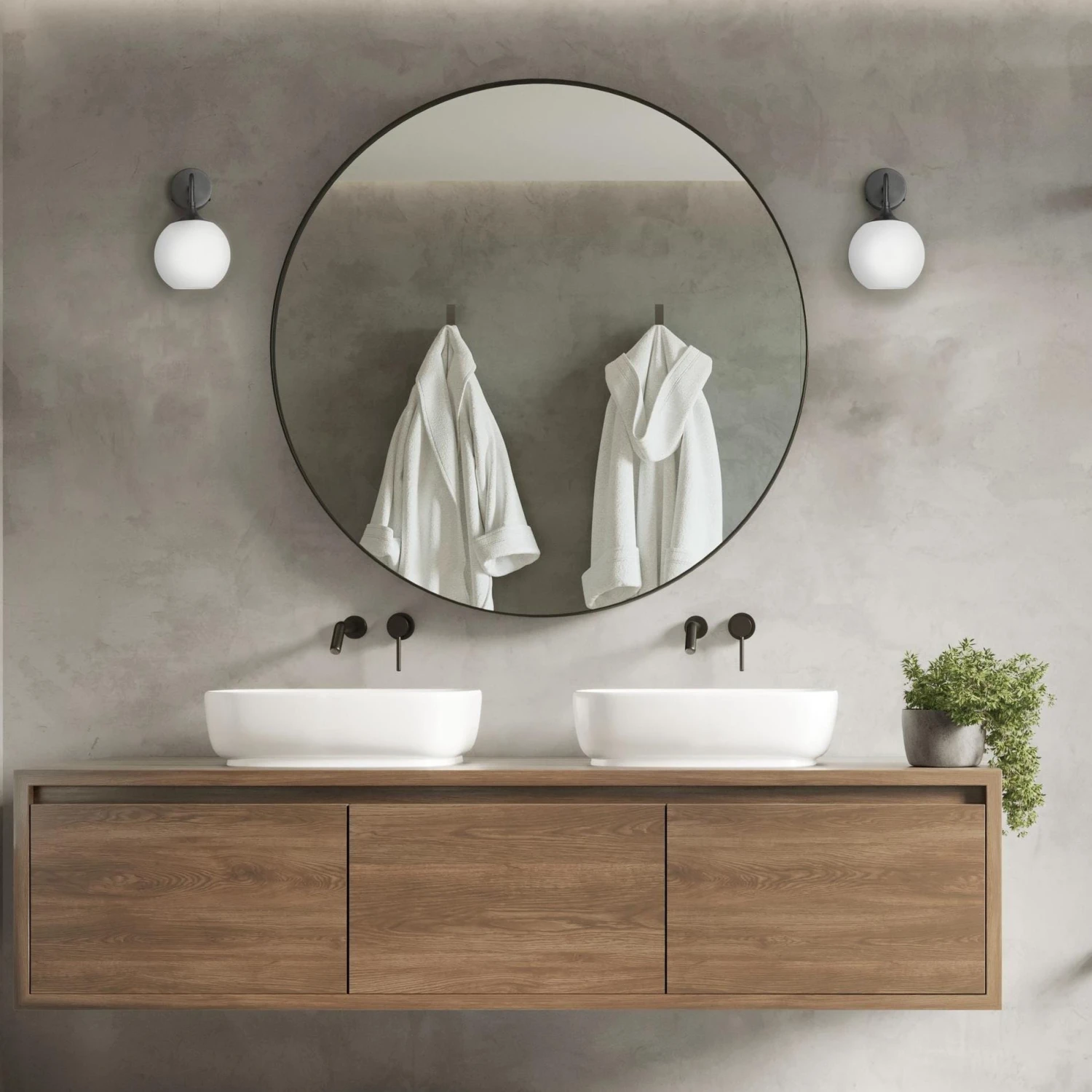 Chelsea Opal Glass Globe Wall Light - 7 Inch - White 11 Chelsea Opal Glass Globe Wall Light - 7 Inch - White - Image 9