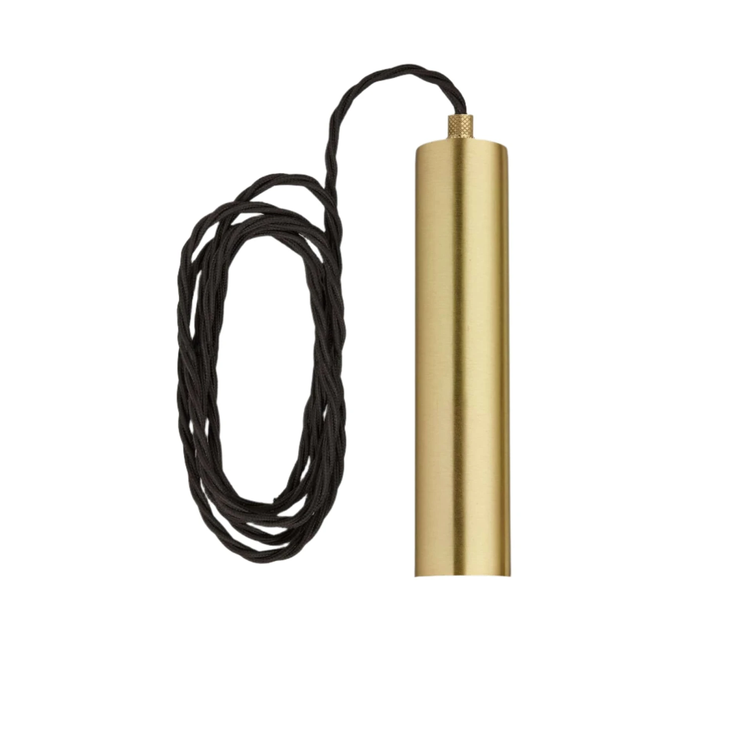 Sleek Cylinder 5 Wire Cluster Lights - Brass 4 Sleek Cylinder 5 Wire Cluster Lights - Brass - Image 2
