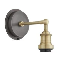 Brooklyn Outdoor & Bathroom Globe Wall Light - Brass 19 Brooklyn Outdoor & Bathroom Globe Wall Light - Brass -Lumi Home Shop ESE27 Holder Brass Industville Lighting Wall Brooklyn BR IP65 WLH B