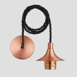 Chelsea Tinted Glass Dome Pendant Light - 8 Inch - Amber 17 Chelsea Tinted Glass Dome Pendant Light - 8 Inch - Amber -Lumi Home Shop ESE27 Holder Copper Industville Lighting CordSet FabricFlex Chelsea CH CS C 309bd8a1 0460 4b82 9118 762f702b0fed
