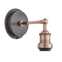 Brooklyn Outdoor & Bathroom Globe Wall Light - Copper 15 Brooklyn Outdoor & Bathroom Globe Wall Light - Copper -Lumi Home Shop ESE27 Holder Copper Industville Lighting Wall Brooklyn BR IP65 WLH C