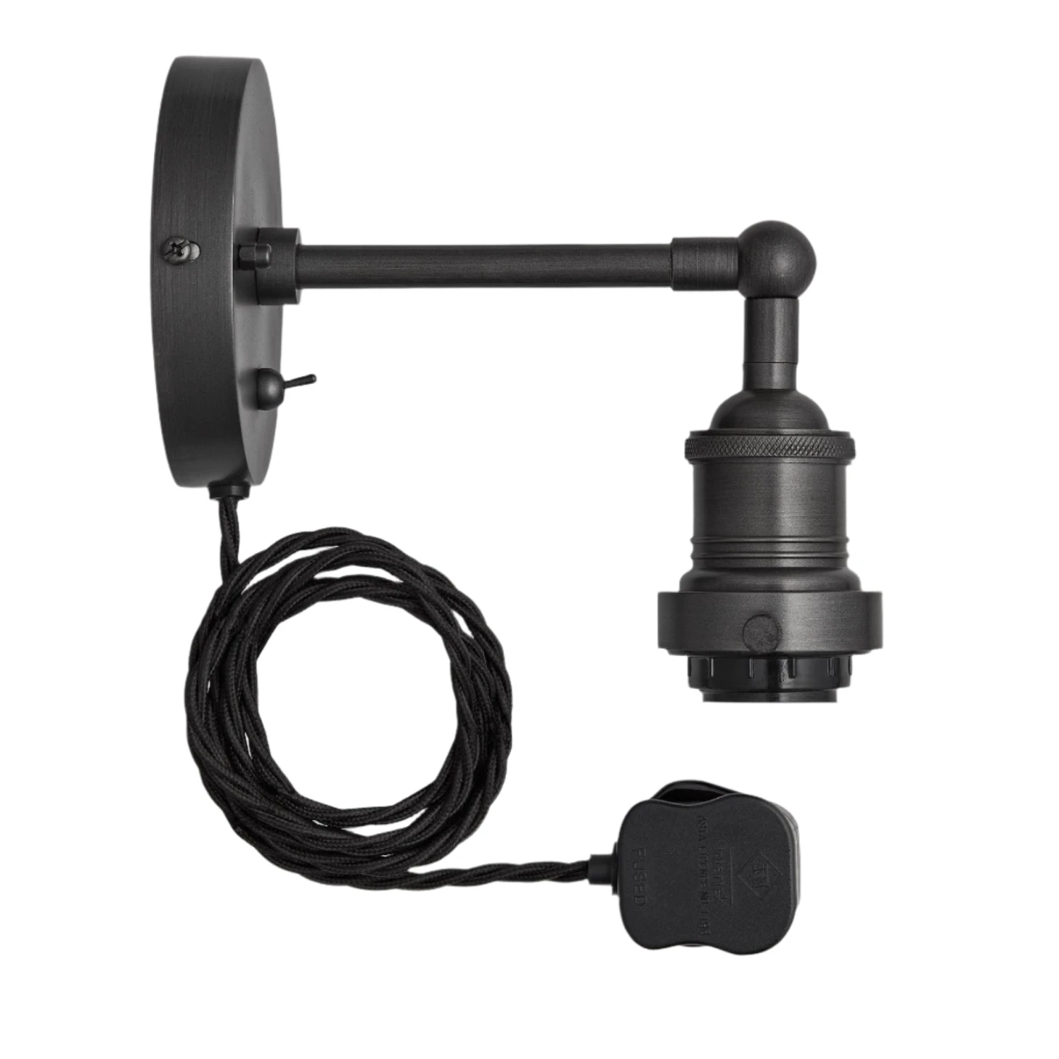 Brooklyn Cone Wall Light - 7 Inch - Brass - With Plug 5 Brooklyn Cone Wall Light - 7 Inch - Brass - With Plug - Image 3