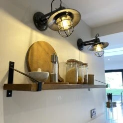 Harbour Outdoor & Bathroom Wall Light – 6 Inch – Pewter 8 Harbour Outdoor & Bathroom Wall Light – 6 Inch – Pewter -Lumi Home Shop HR IP65 WLFM6 P LR INDUSTVILLE B2C KITCHEN WOOD SHELVES WHITE ourhomeathunters