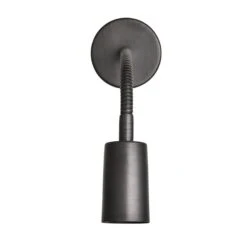 Sleek Edison Adjustable Wall Light - Pewter -Lumi Home Shop Holder Pewter Industville Lighting Wall SleekAdjustable SL EAWL P