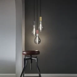 Vintage Giant LED Edison Bulb Old Filament Lamp - 8W E27 Spiral Drop PS160 - Smoke Grey 6 Vintage Giant LED Edison Bulb Old Filament Lamp - 8W E27 Spiral Drop PS160 - Smoke Grey -Lumi Home Shop LargeSleek 3light Mixed