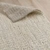 Brigg Hand Woven Jute Rug - Cream -Lumi Home Shop Natural Brigg Handwoven Jute Cream Rug Industville RG 12 HWJ CR Fold