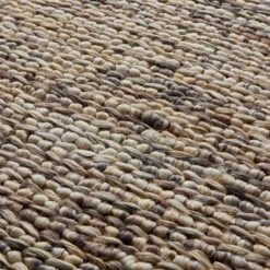 Dipton Hand Woven Jute Rug - Brown & Cream 14 Dipton Hand Woven Jute Rug - Brown & Cream -Lumi Home Shop Natural Dipton Handwoven Jute Brown Cream Rug Industville RG 15 HWJ BR CR Detail