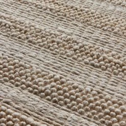 Exton Hand Woven Jute Rug - Cream -Lumi Home Shop Natural Exton Handwoven Jute Cream Rug Industville RG 6 HWJ CR Detail