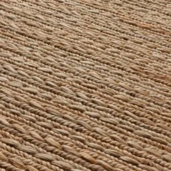 Goole Hand Woven Jute Rug - Natural & Cream -Lumi Home Shop Natural Goole Handwoven Jute Natural Cream Rug Industville RG 13 HWJ N CR Detail