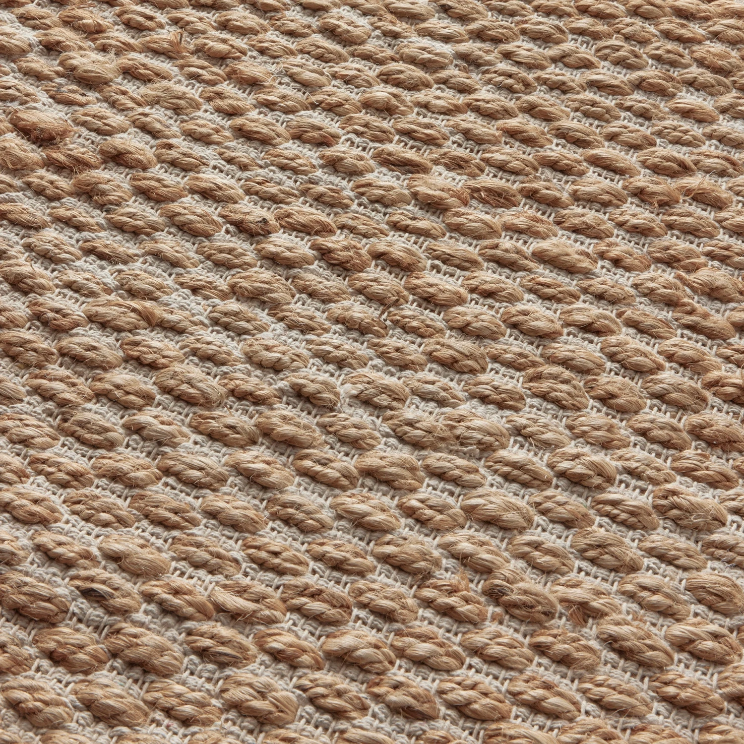 Hale Hand Woven Jute Rug - Natural & Cream 8 Hale Hand Woven Jute Rug - Natural & Cream - Image 7