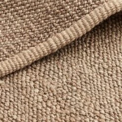 Keal Hand Woven Jute Rug - Natural 12 Keal Hand Woven Jute Rug - Natural -Lumi Home Shop Natural Keal Handwoven Jute Natural Rug Industville RG 3 HWJ N Fold Closeup
