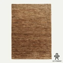Leys Hand Knotted Jute Rug - Natural & Brown -Lumi Home Shop Natural Leys Handknotted Jute Natural Brown Rug Industville RG 23 HKJ N BR v2