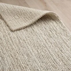 Nash Hand Woven Jute Rug - Cream