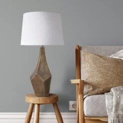 Ornate Prism Table Lamp - Brass - Base Only