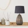 Ornate Thistle Table Lamp - Brass - Base Only 1 Ornate Thistle Table Lamp - Brass - Base Only -Lumi Home Shop ORN THTL B GR SEM INDUSTVILLE B2C LIVING ROOM BO Closeup