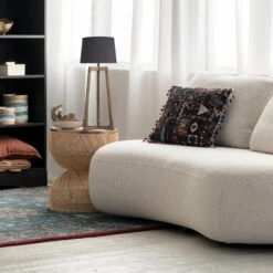 Ornate Tripod Table Lamp - Brass