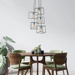 The Cube Collection Cluster Lights - Pewter 9 The Cube Collection Cluster Lights - Pewter -Lumi Home Shop SL CUP8 5W PINDUSTVILLEB2CLIVINGROOMTABLEAdobeStock 545604539copy 1 copy