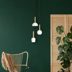 Sleek Cylinder Opal Glass Globe Pendant Light - 7 Inch -Lumi Home Shop SL CY OGL SHP5 W BHSL CY OGL GLP7 W BHSL CY OGL DP8 W BHINDUSTVILLEB2CLIVINGROOMGREENMIXAdobestock 1 d5ea2d29 a747 462b a1e7 d8662e037587