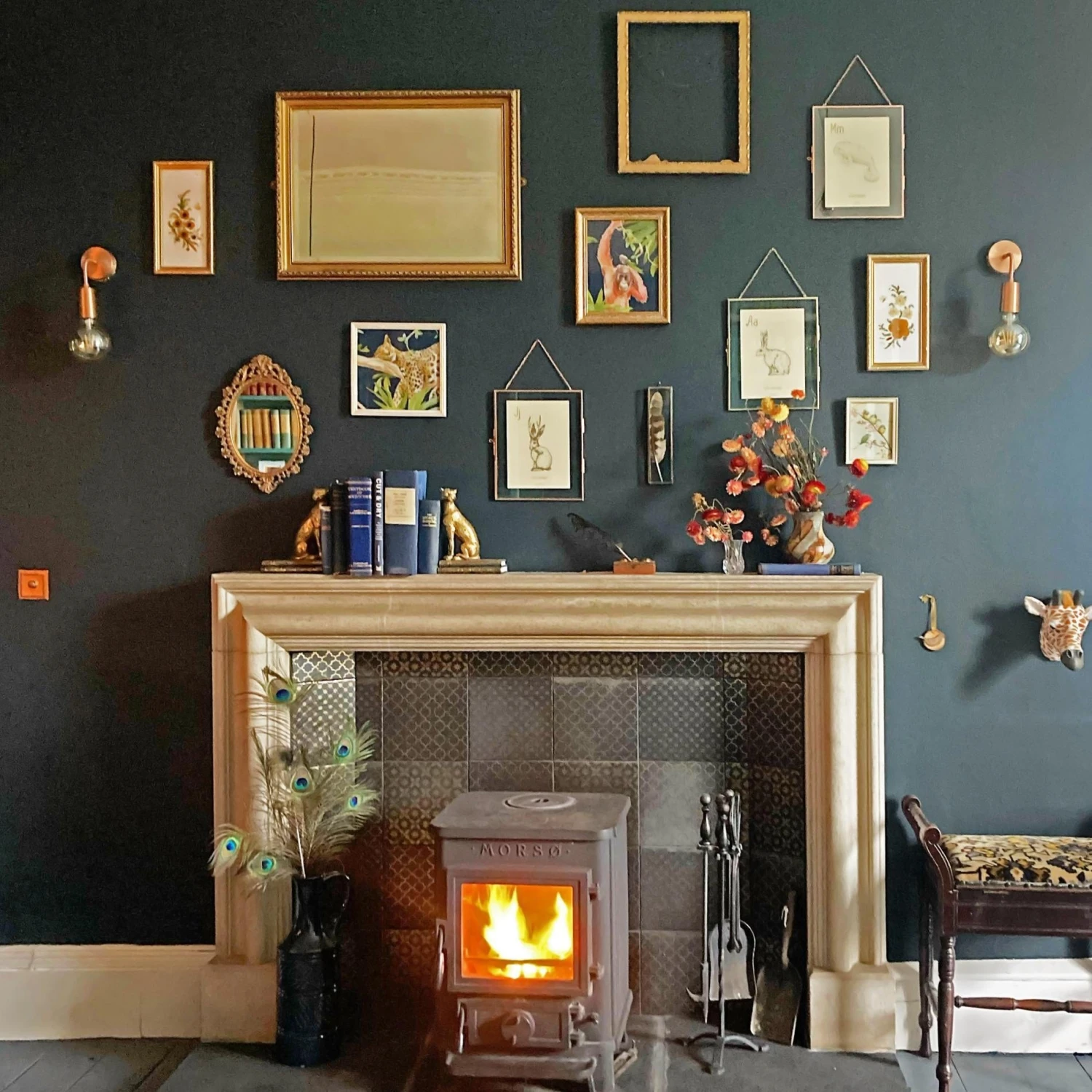 Sleek Edison Wall Light - Brass 16 Sleek Edison Wall Light - Brass - Image 14