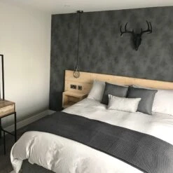 Brooklyn Balloon Cage Pendant - 6 Inch - Pewter -Lumi Home Shop SL EWL P BR BCP6 P Industville RESIDENTIAL BEDROOM GREY WBirchDevelopmentsLtd 4