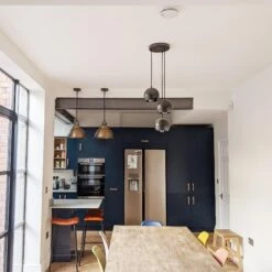 The Globe Collection Pendant - Pewter -Lumi Home Shop SL GLP 3W P INDUSTVILLE B2C KITCHEN virtualeva evavirtual