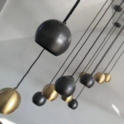 The Globe Collection Pendant - Pewter -Lumi Home Shop SL GLP LR NCR 3 Industville RESIDENTIAL HALLWAY KITCHEN RoyandSueAston 4