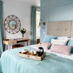 Swan Neck Glass Funnel Wall Light - 7 Inch - Brass -Lumi Home Shop SN GLFWL7 BHRINDUSTVILLEB2BBEDROOMHOTELROOMCustomHouse emmaclanfieldinteriors 9 BRIGHTENED