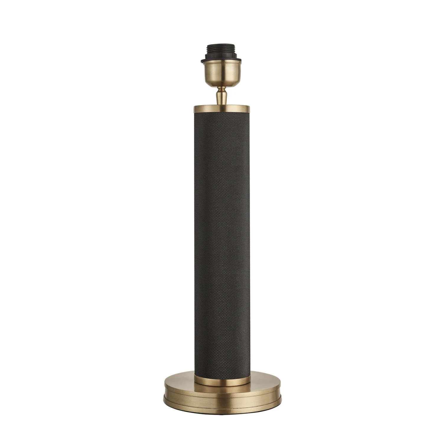 Knurled Pillar Table Lamp - Black - Base Only 4 Knurled Pillar Table Lamp - Black - Base Only - Image 2