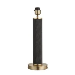 Knurled Pillar Table Lamp - Black 15 Knurled Pillar Table Lamp - Black -Lumi Home Shop table lamp base knurled pillar black industville lighting KN PILTL BK BO 8aa3000f eb45 47c0 b889 6df24c91ded6
