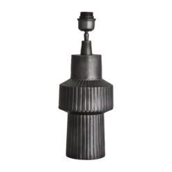 Ornate Tower Table Lamp - Pewter -Lumi Home Shop table lamp base ornate tower pewter industville lighting ORN TOTL P BO