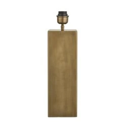 Pillar Square Table Lamp - Brass -Lumi Home Shop table lamp base pillar geometric square brass PIL GE SQTL B BO front c2d0b33e 535a 4145 a12c ac3cab241cab