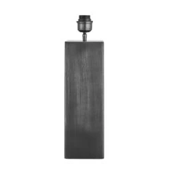 Pillar Square Table Lamp - Pewter -Lumi Home Shop table lamp base pillar geometric square pewter PIL GE SQTL P BO front d3d2ae91 41e4 4676 aec4 fcb7e95c2247