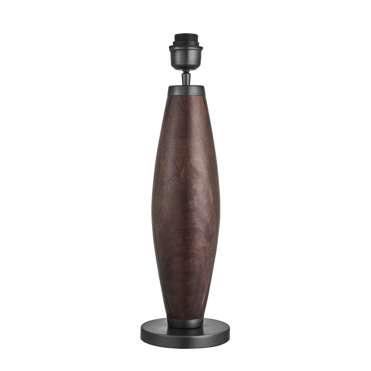 Wooden Geometric Pillar Table Lamp - Walnut - Expected W/c 29th Of July 12 Wooden Geometric Pillar Table Lamp - Walnut - Expected W/c 29th Of July - Image 10