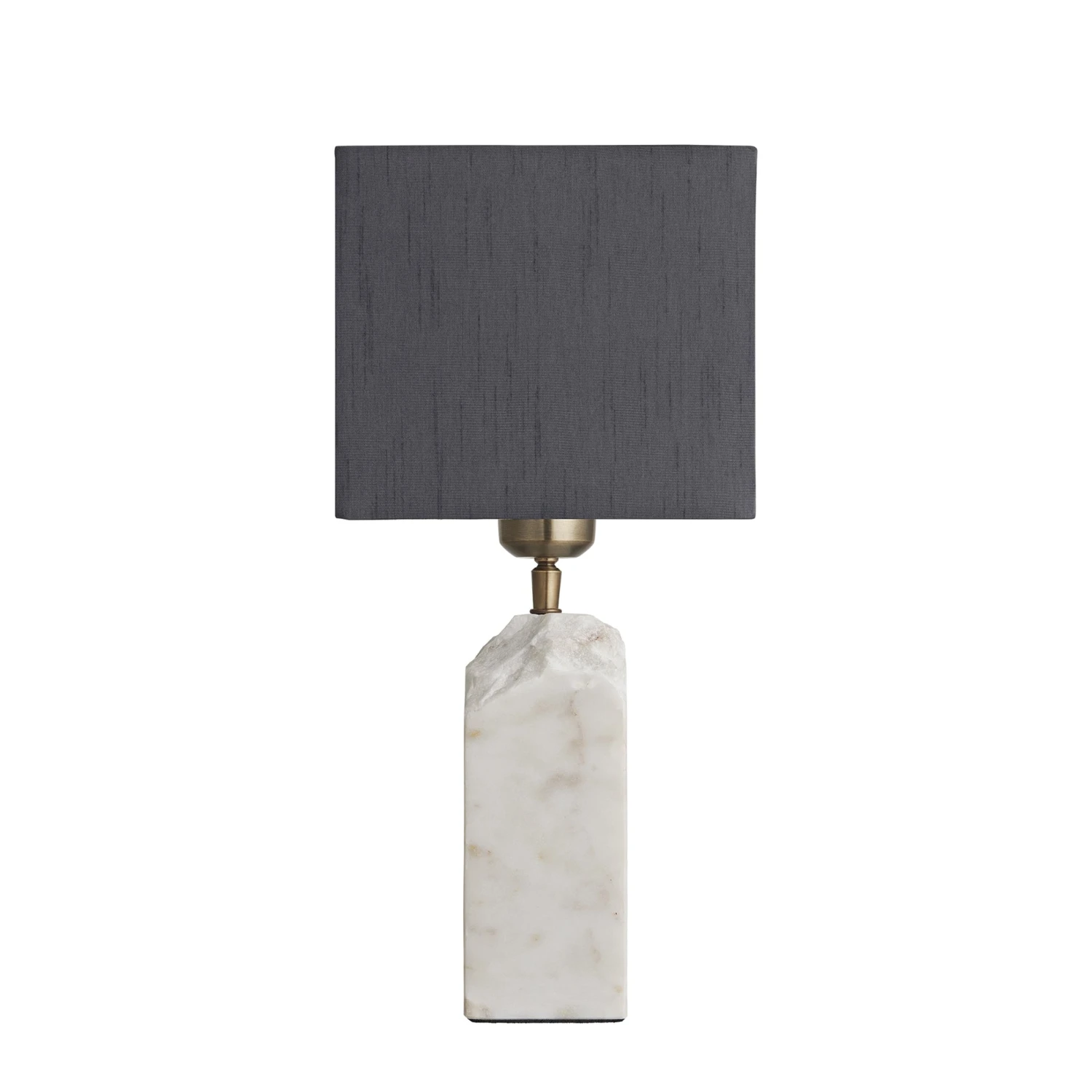 Marble Medium Ridge Table Lamp - White - Image 3