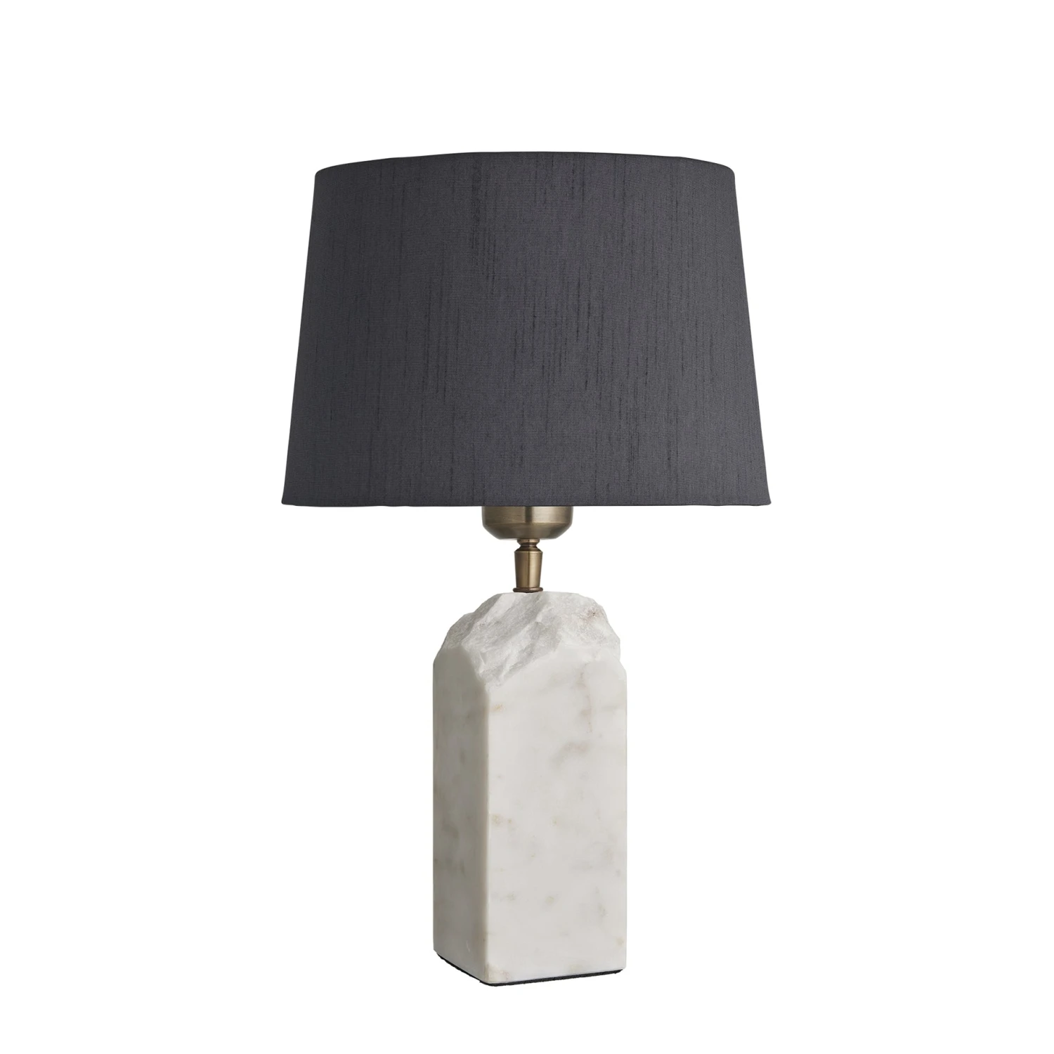 Marble Medium Ridge Table Lamp - White - Image 7
