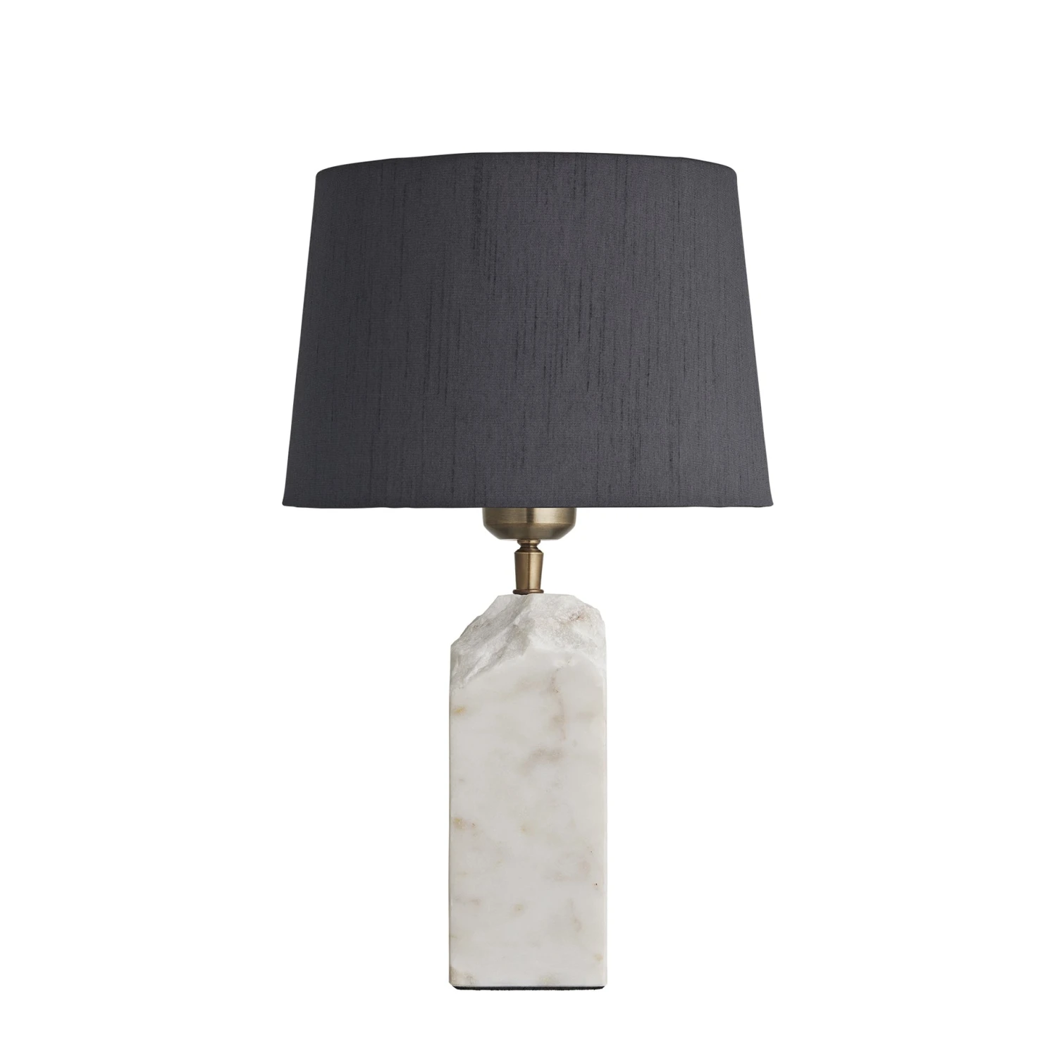 Marble Medium Ridge Table Lamp - White - Image 6