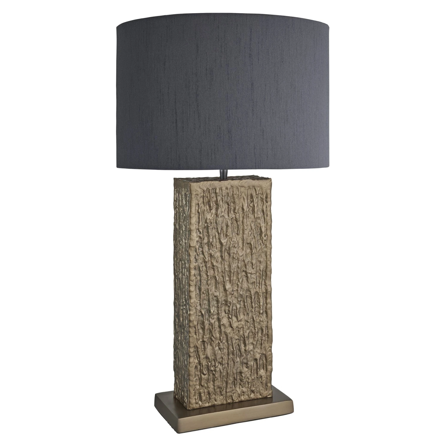 Ornate Column Table Lamp - Brass - Image 10