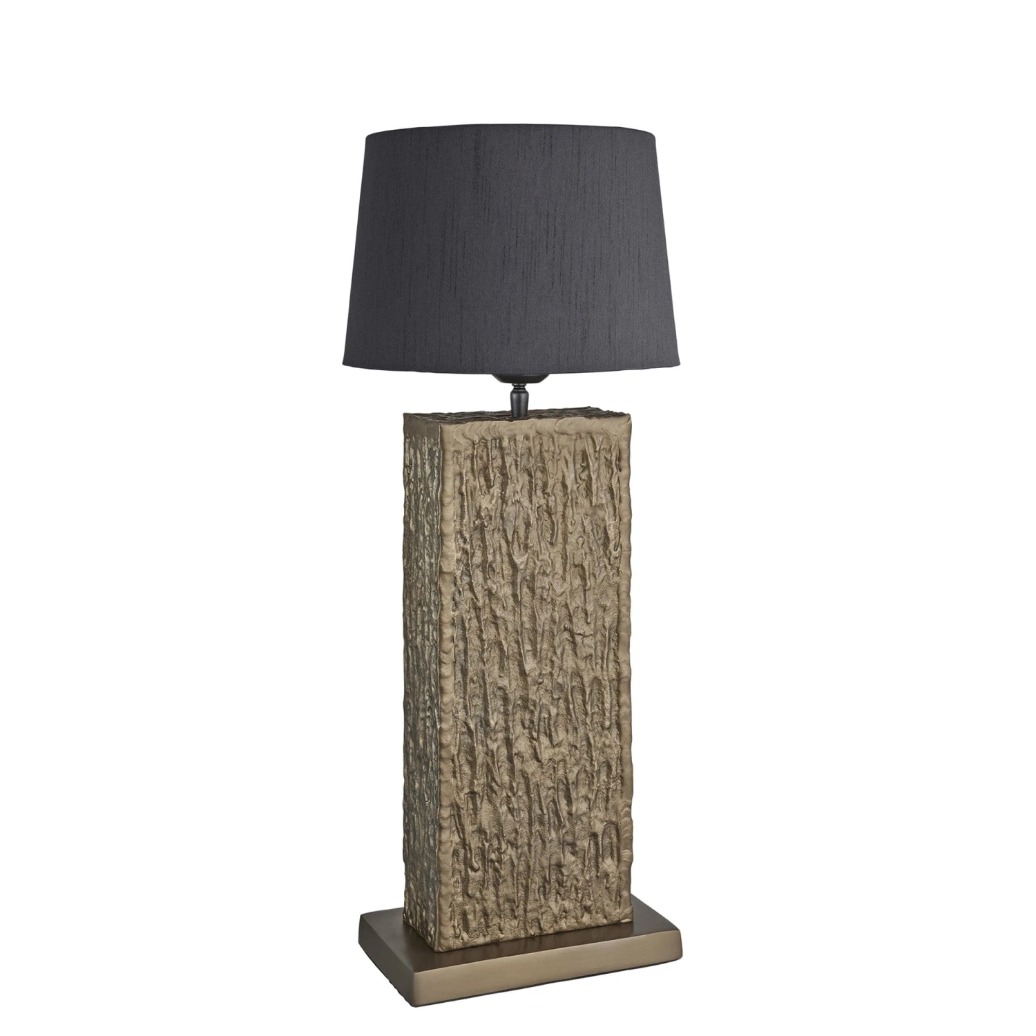 Ornate Column Table Lamp - Brass - Image 3