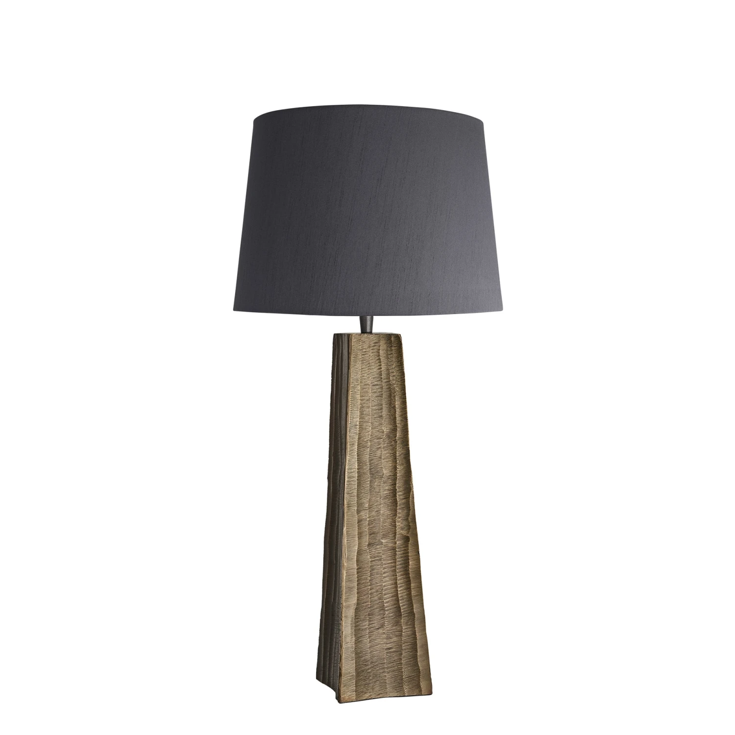 Ornate Obelisk Table Lamp - Brass - Image 6