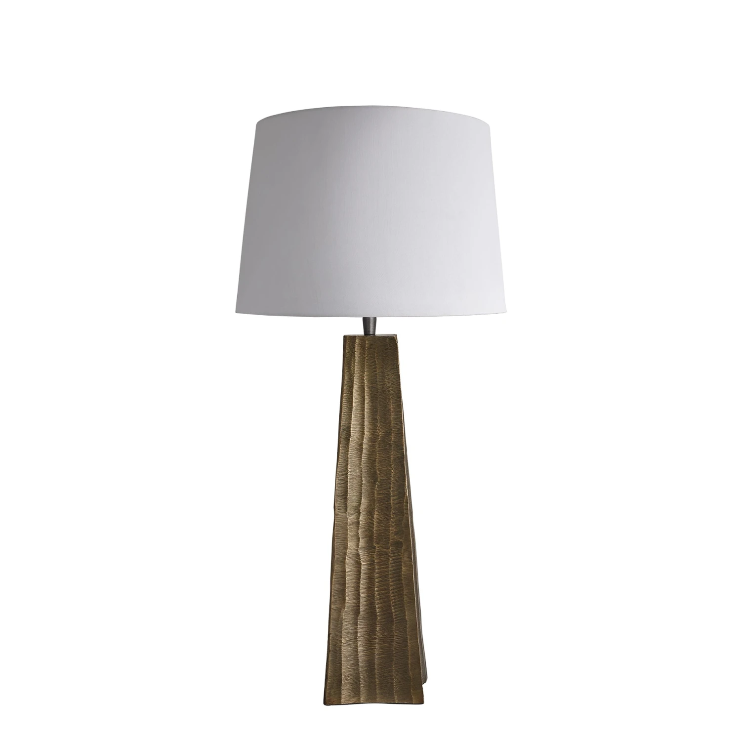 Ornate Obelisk Table Lamp - Brass - Image 9
