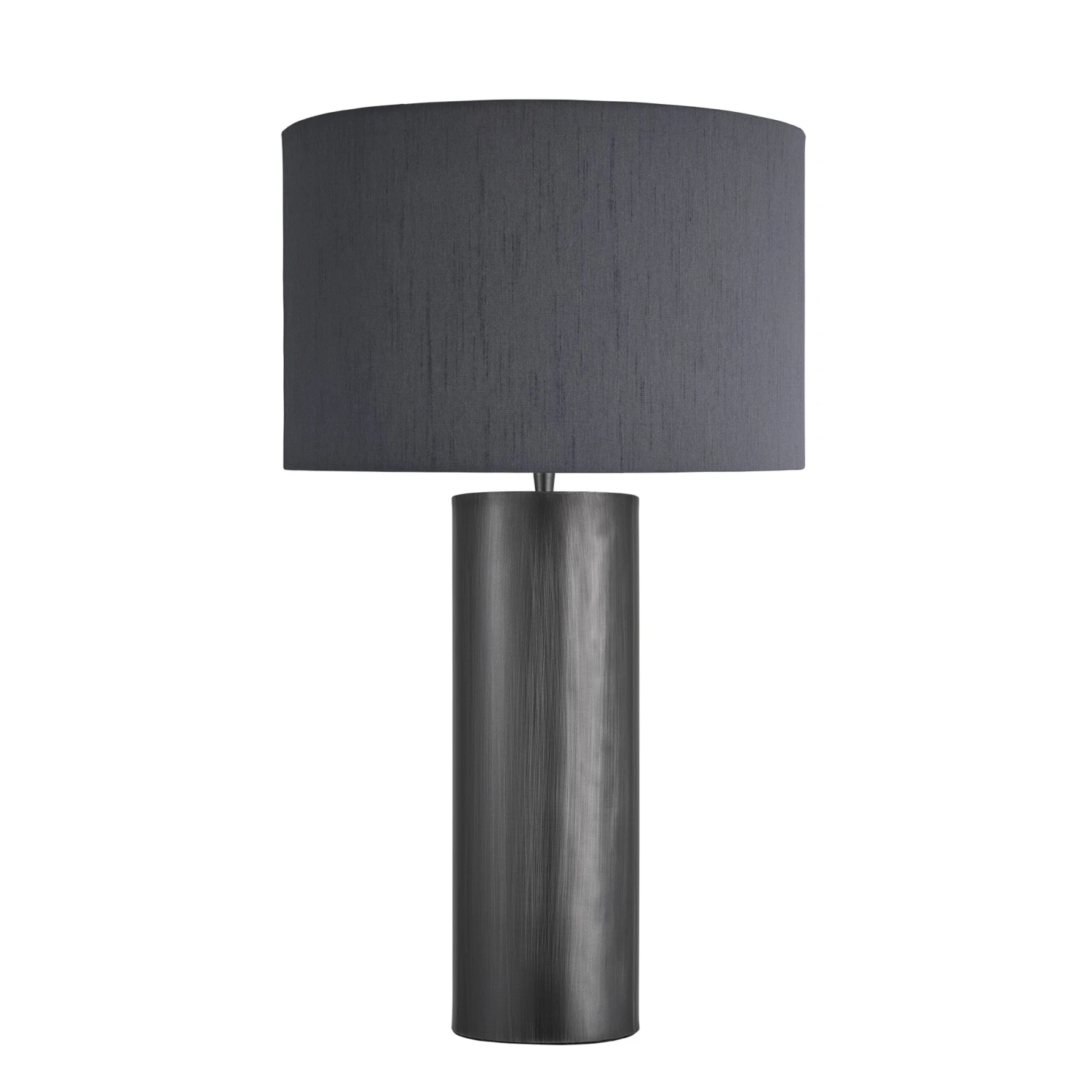 Pillar Cylinder Table Lamp - Pewter 5 Pillar Cylinder Table Lamp - Pewter - Image 3