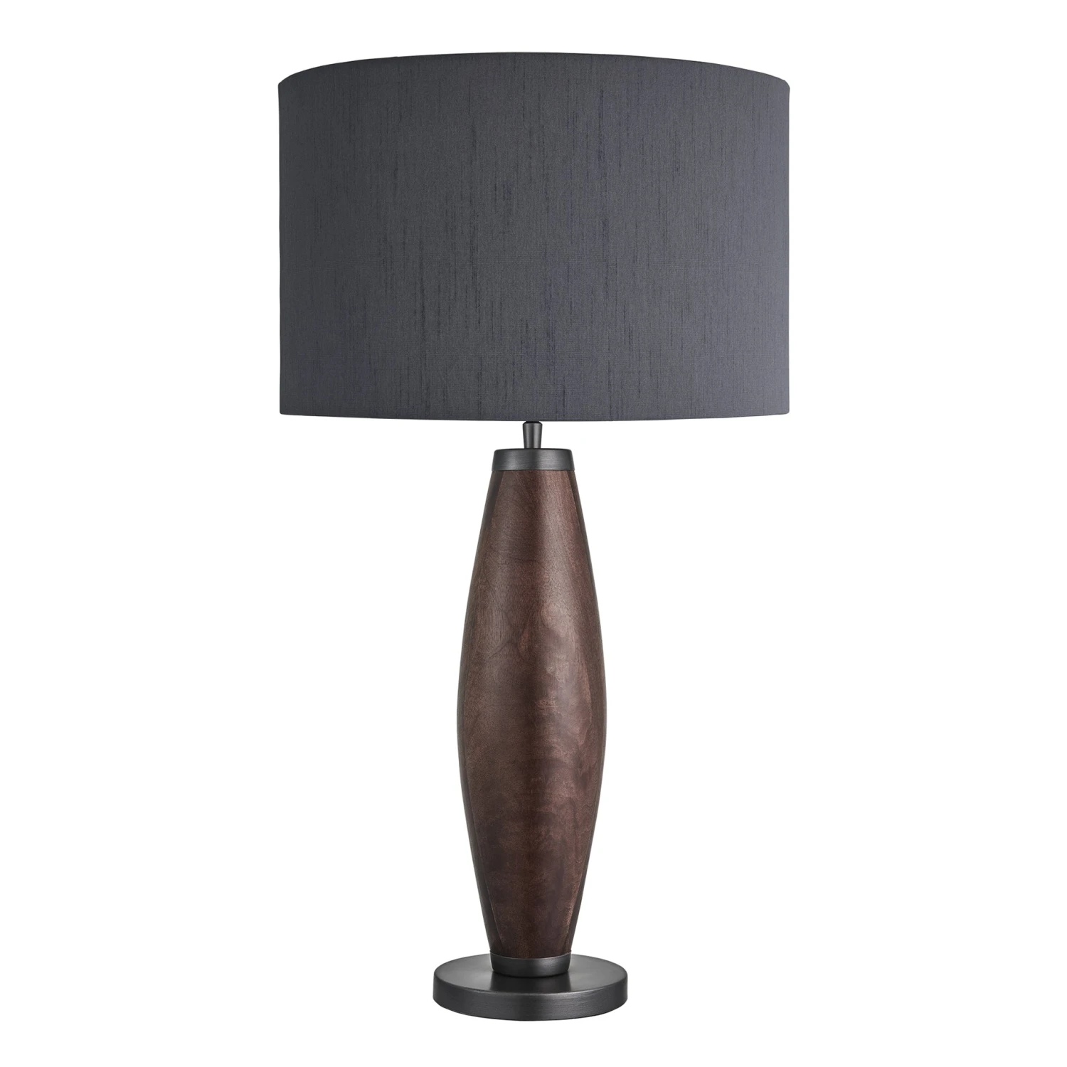 Wooden Geometric Pillar Table Lamp - Walnut - Expected W/c 29th Of July 10 Wooden Geometric Pillar Table Lamp - Walnut - Expected W/c 29th Of July - Image 8